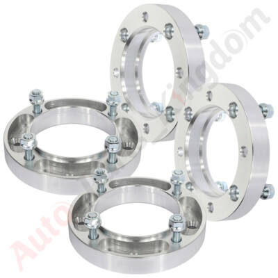 4) 1'' Wheel Spacers 4x137mm For Can-Am Bombardier Kawasaki ATVs 10x1.25 studs