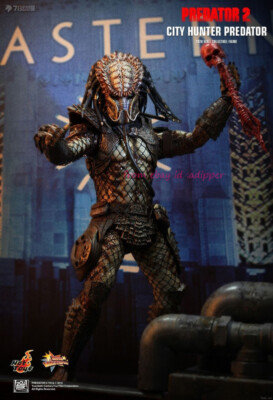 Perfect Hot Toys Mms173 1/6 Predator 2 City Hunter Predator Action