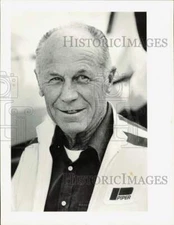 1985 Press Photo Chuck Yeager, test pilot - hpm04337