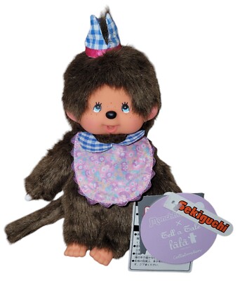 Monchhichi Sekiguchi x fafa Collaboration Clothing Tags Japan RARE FREE SHIP  