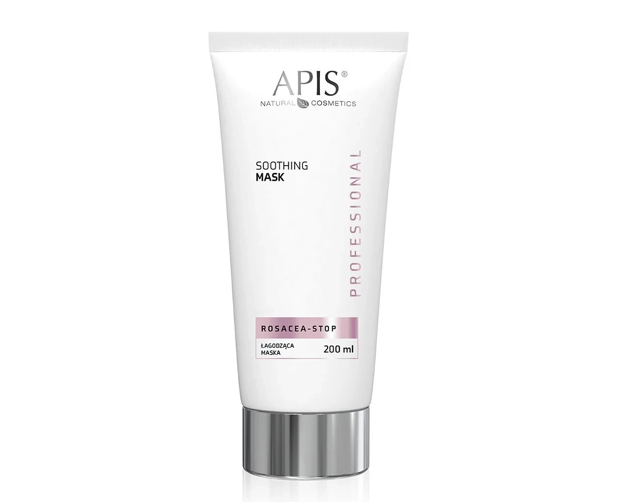 Apis Rosacea-Stop Calming Mask Sensitive Irritated Skin 200ml Agascalm Chaga - Image 2