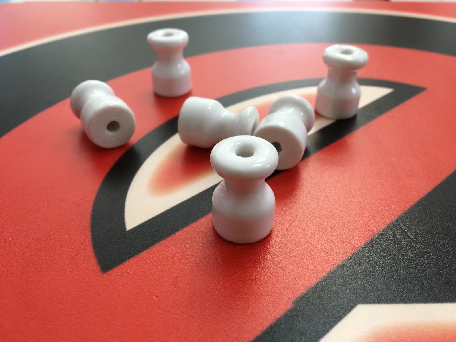 ISOLATORE IN CERAMICA SERIE RETRO' - CONFEZIONE DA 10 PZ