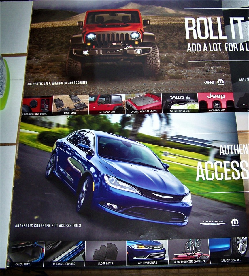 Shaker Challenger /Jeep Wrangler Dealer Only Mopar Accessories Poster