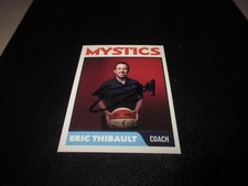 ERIC THIBAULT SIGNED AUTOGRAPHED CUSTOM MYSTICS CARD WNBA COACH