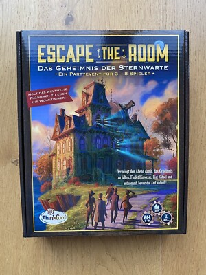Escape the Room, Das Geheimnis der Sternwarte, Exit Game, Ravensburger, Spiel