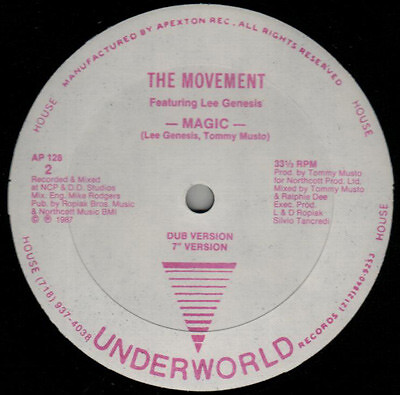 The Movement Featuring Lee Genesis - Magic (12") - Bild 2 von 2