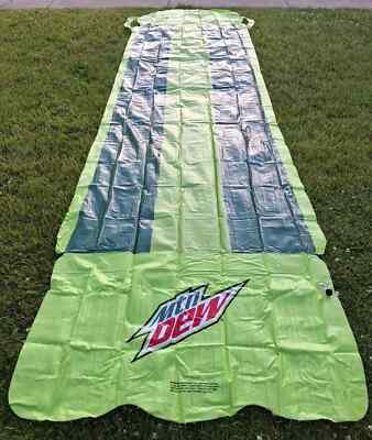 Mountain Dew Nation Inflatable Slip And Slide Rare NEW AND SEALED NEVER OPENED