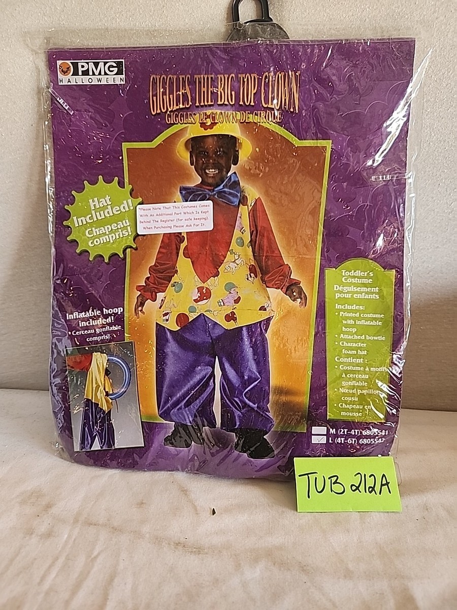 Hoop Clown Childrens Costume Hoop Clown Childrens Costume
