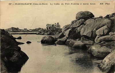 CPA PLOUMANAC'H - Das Tal des Petit Troierou bei Flut (381921)