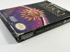 Taboo: The Sixth Sense Nintendo Entertainment System, 1989 NES Cart & Box