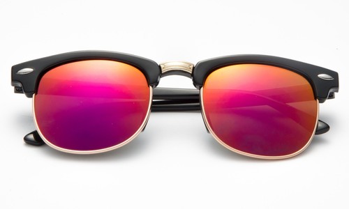 Kids Vintage Fashion Sunglasses Flash/Mirror UV Lens Lead Free Brand Boy Girl - Picture 11 of 16