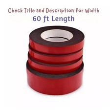 Double Sided 3/8 inch 60 Feet Home Automotive Acrylic Foam Tape Auto Car Truck