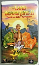 The Land Before Time 2 THE GREAT VALLEY ADVENTURE - 1994 VHS Clamshell 