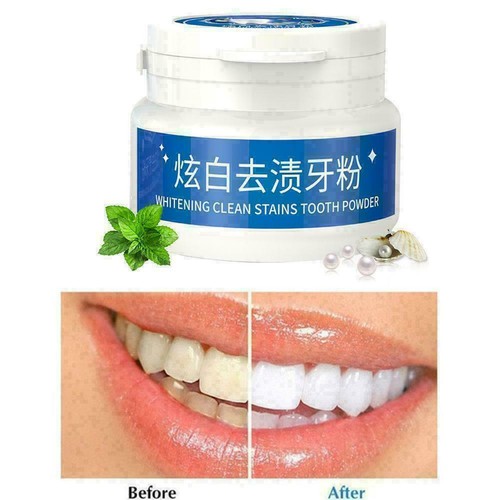 Whitening Clean Dental Stain Tooth Powder 30g Protect Schön Teeth N3H6 - Picture 3 of 12