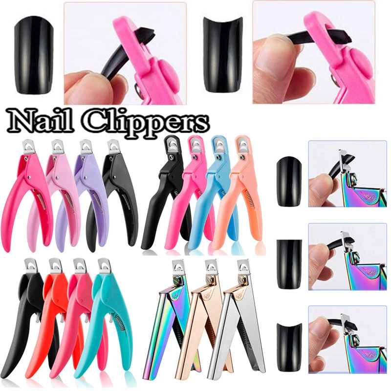 1PCS Professional False Nail Cutter Fake Nail Clippers Nail Tip