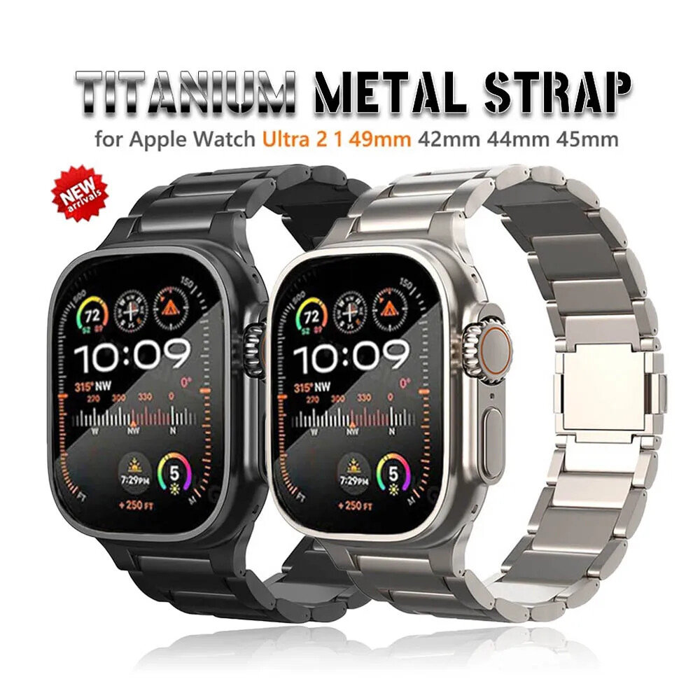 Magnetic Titanium Watch Band For Apple Watch Series