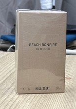 HOLLISTER Beach Bonfire Eau De Cologne for Men, 1.7 FL OZ/50 mL Sealed Box