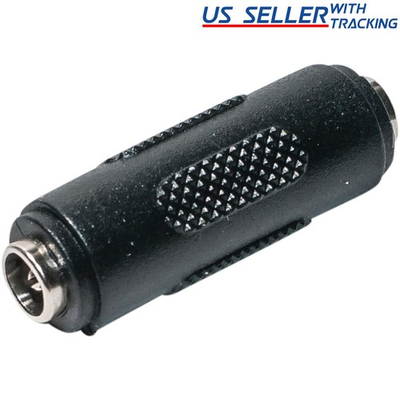 #ad #ad 50pcs DC Coupler Female F F 5.5mm x 2.1mm Barrel Jack Power Connector Plug $12.99