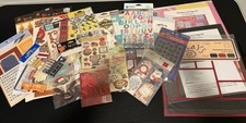 Lot Of Scrapbooking Supplies, Materials, Cardstock, Stickers, Etc