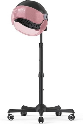 TASALON Ionic Hooded Hair Dryer 1875W Standing Pink