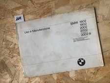 BMW 1602 / 1802 / 2002 Tii, ecc SUPPLEMENTO  MANUALE USO MANUTENZIONE ORIGINALE 