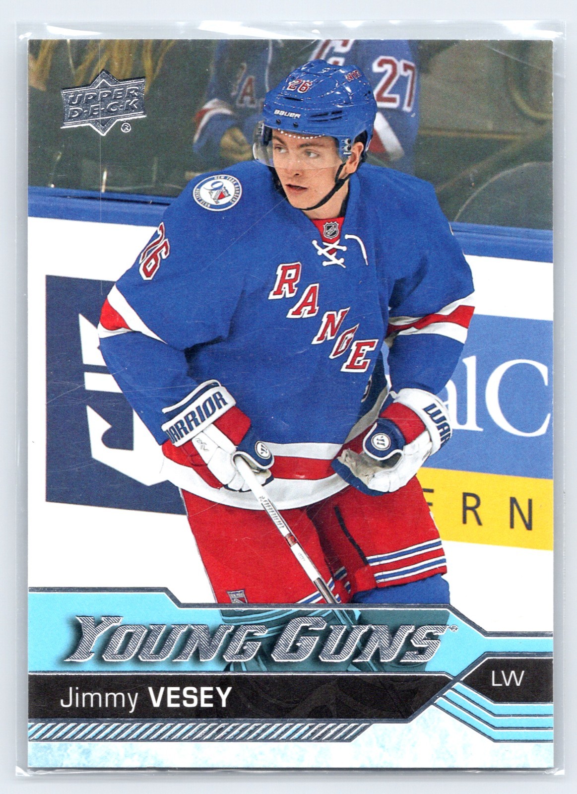 2016-17 Upper Deck Series 1 Young Guns Jimmy Vesey #218 Rookie