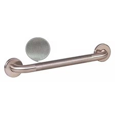 Wingits Wgb5sskn42 Knurled Premium Grab Bar, 42" L, Stainless Steel, Satin
