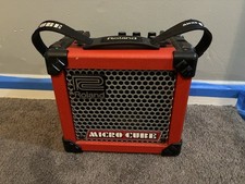 ROLAND MICRO CUBE Amplifier. Portable  Red  G...