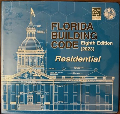 2023 Florida Building Code-Residential 8th Edition (Brand New Loose Leaf by ICC)