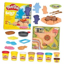 Bluey Goes Camping Playset with Campfire Themed Tools, Kids Arts and Crafts