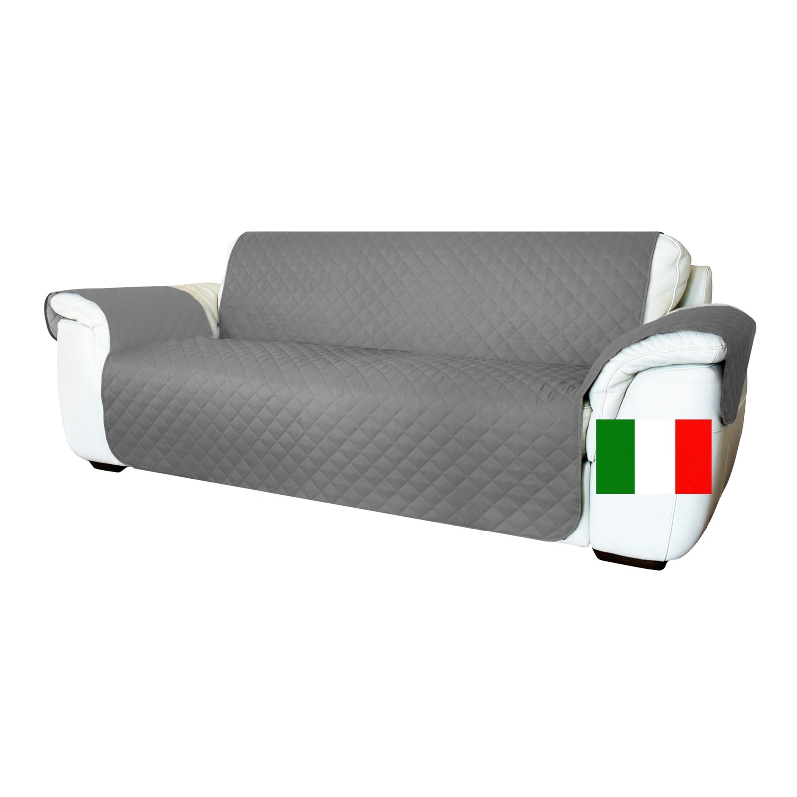 Housse de canapé 4 places imperméable idéale pour les soirées télé en famille