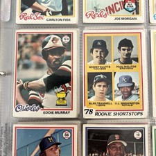 1978 Topps Baseball Lot Murray Molitor-Trammell RCs Schmidt Seaver McCovey Brett