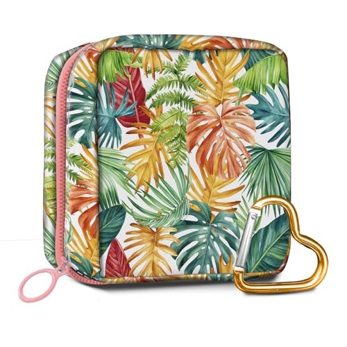 Travel Makeup Bag, Cute Cosmetic Bag Toiletry Bag for Women, Mini Make Up