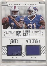 2016 Panini National Treasures 62/99 Cardale Jones Jonathan Williams #16 v7j