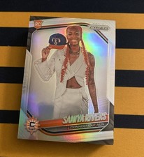 2025 Panini Prizm WNBA Saniya Rivers Rookie RC #150 SILVER PRIZM