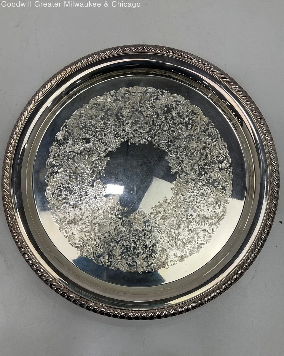 Wm. Rogers & Son Serving Trays for sale | eBay