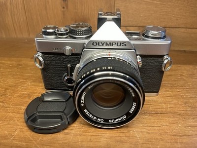 *CLA'd : Near Mint ++* Olympus OM-2N Film Camera F.Zuiko Auto S 50mm F/1.8 Lens