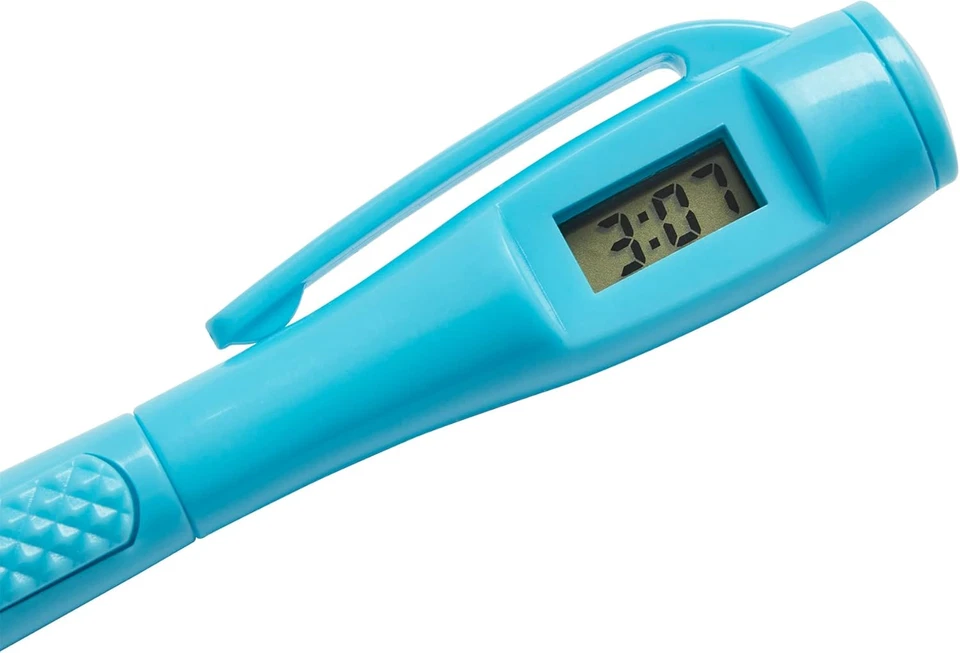 Novità Penna Orologio Digitale – Ora, Data E Timer – Blu (CLOCPNBL) - Immagine 2 di 4