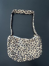 Damen Handtasche Schultertasche mit Leoparden...