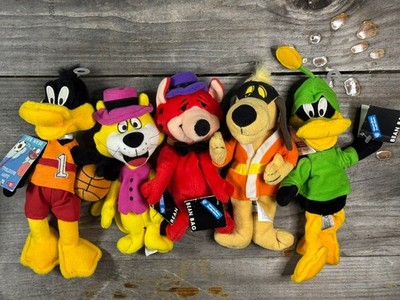 Vintage Warner Bros. Studio Store Bean Bag Plush Collection Set of 5 New 90 s
