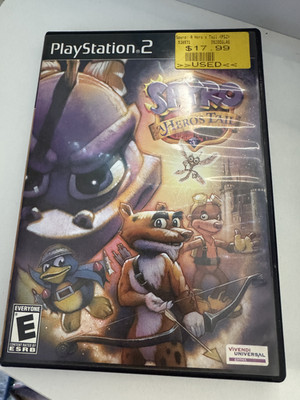 Spyro A heros tail PlayStation 2  (no memory card)