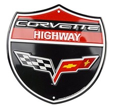 Corvette Shield Sign