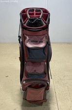 Callaway Org 14 Golf Cart Bag 14-Way Divider Red W/ Raincover