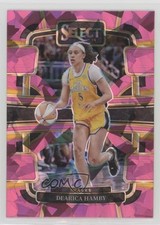 2024 Panini Select WNBA Concourse Pink Ice Prizm Dearica Hamby #77 1s8
