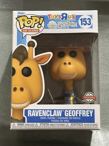 Funko Pop! Ravenclaw Geoffrey - Harry Potter - NEW SEALED ToysRus Exclusive
