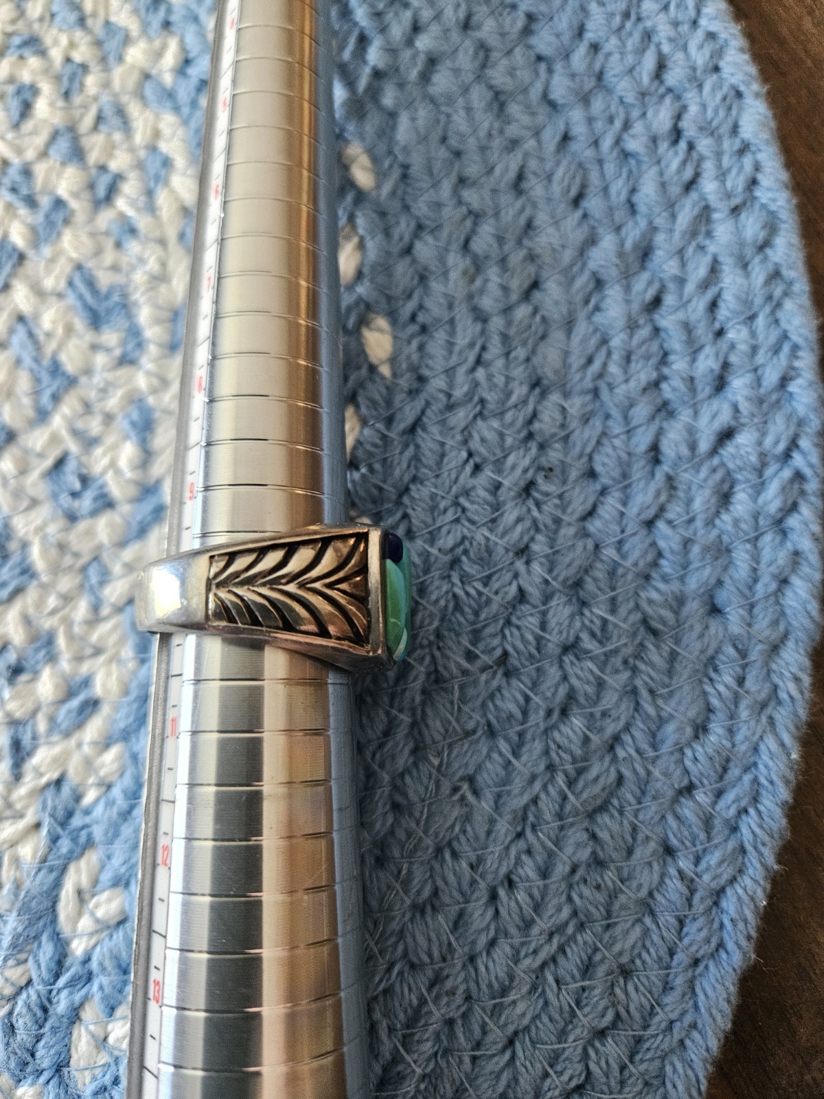 Native Design Multi-stone Ring-size 11 - image 3