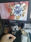 14k Buttercup Style-Single Diamond Stud Earring 4.3mm — photo 4