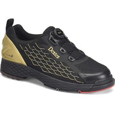 Dexter C9 Knit BOA Wide Black Gold Mens Bowling Shoes