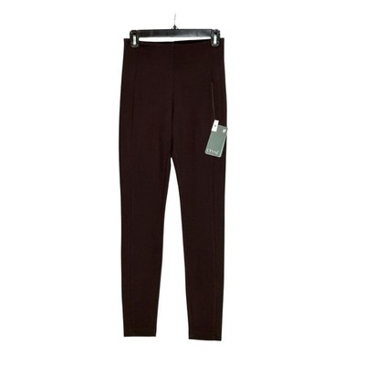 Lysse espresso hi waist pull on leggings size Small