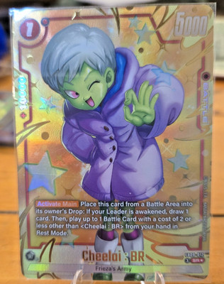 Cheelai : BR (Alternate Art) Super Rare Dragon Ball Super Fusion Word FB09-012